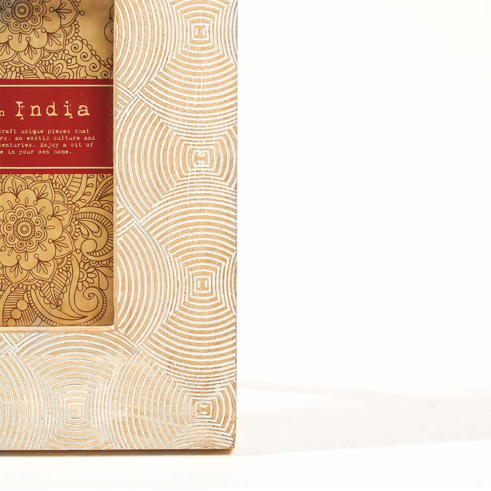 Ripples Wooden Photo Frame Medium - Birch - Image 5