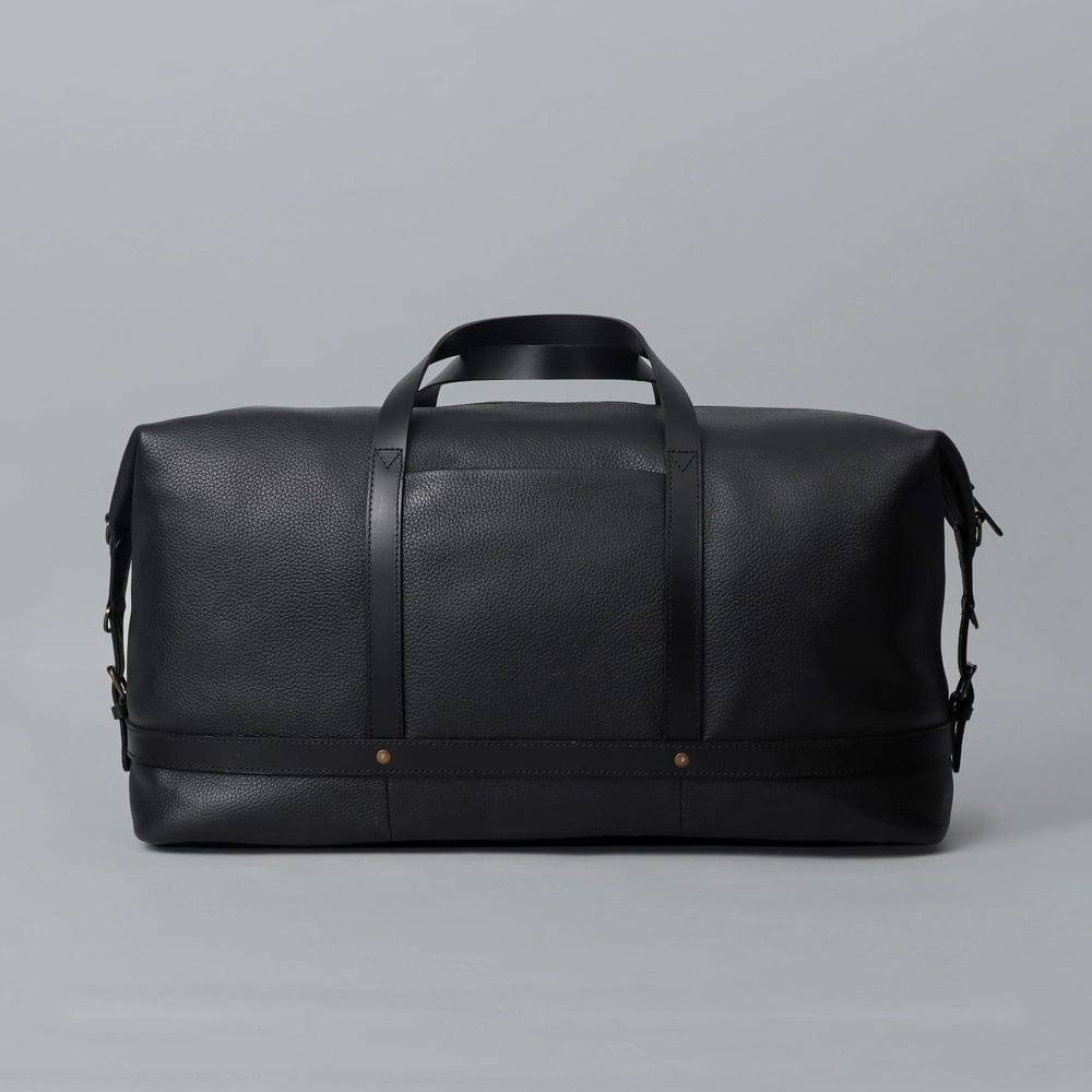 Runway Leather Travel Bag - Black - Image 3