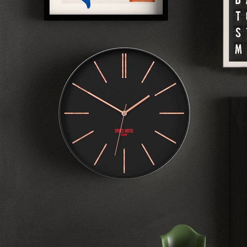 Sci-Fi Sid Wall Clock 35cm - Black - Image 4