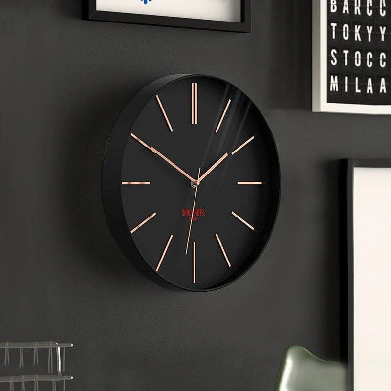 Sci-Fi Sid Wall Clock 35cm - Black - Image 5