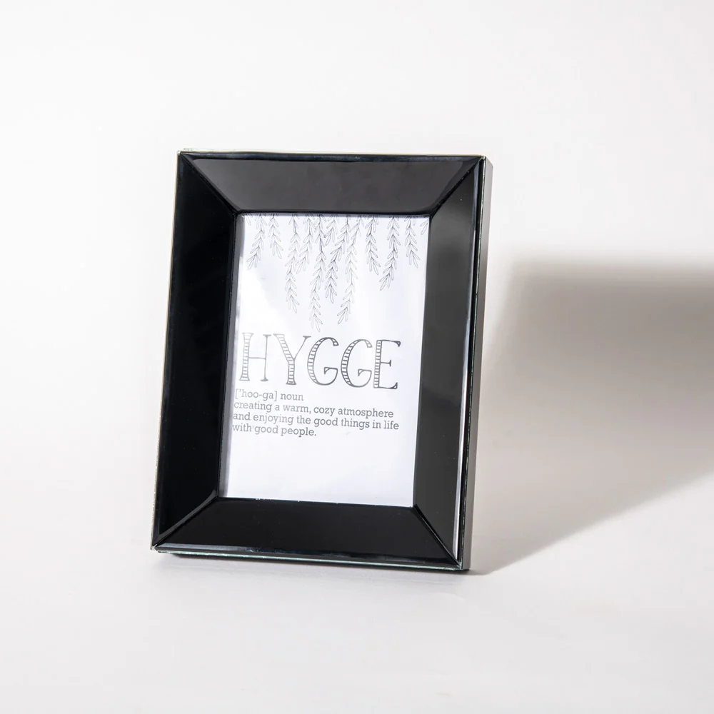 Silo Glass Photo Frame Large - Black - Image 3