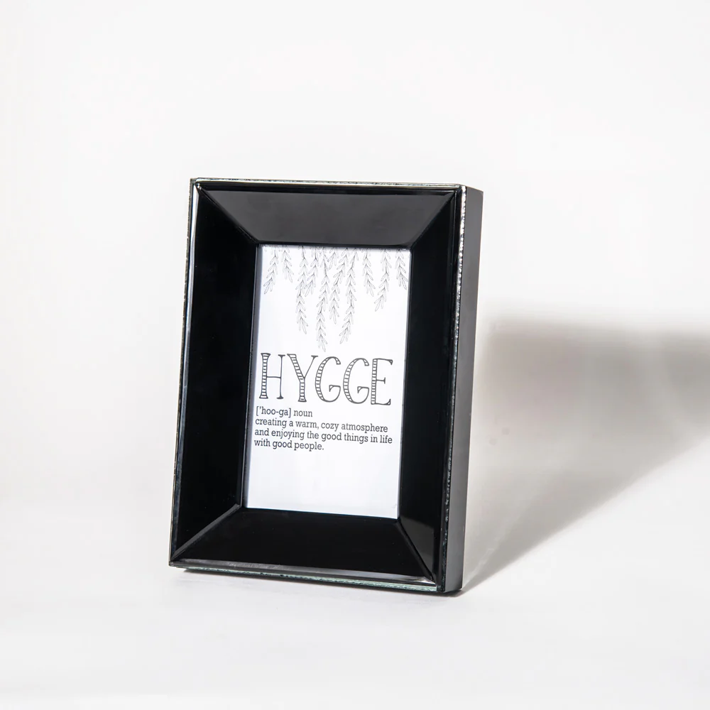 Silo Glass Photo Frame Medium - Black - Image 3