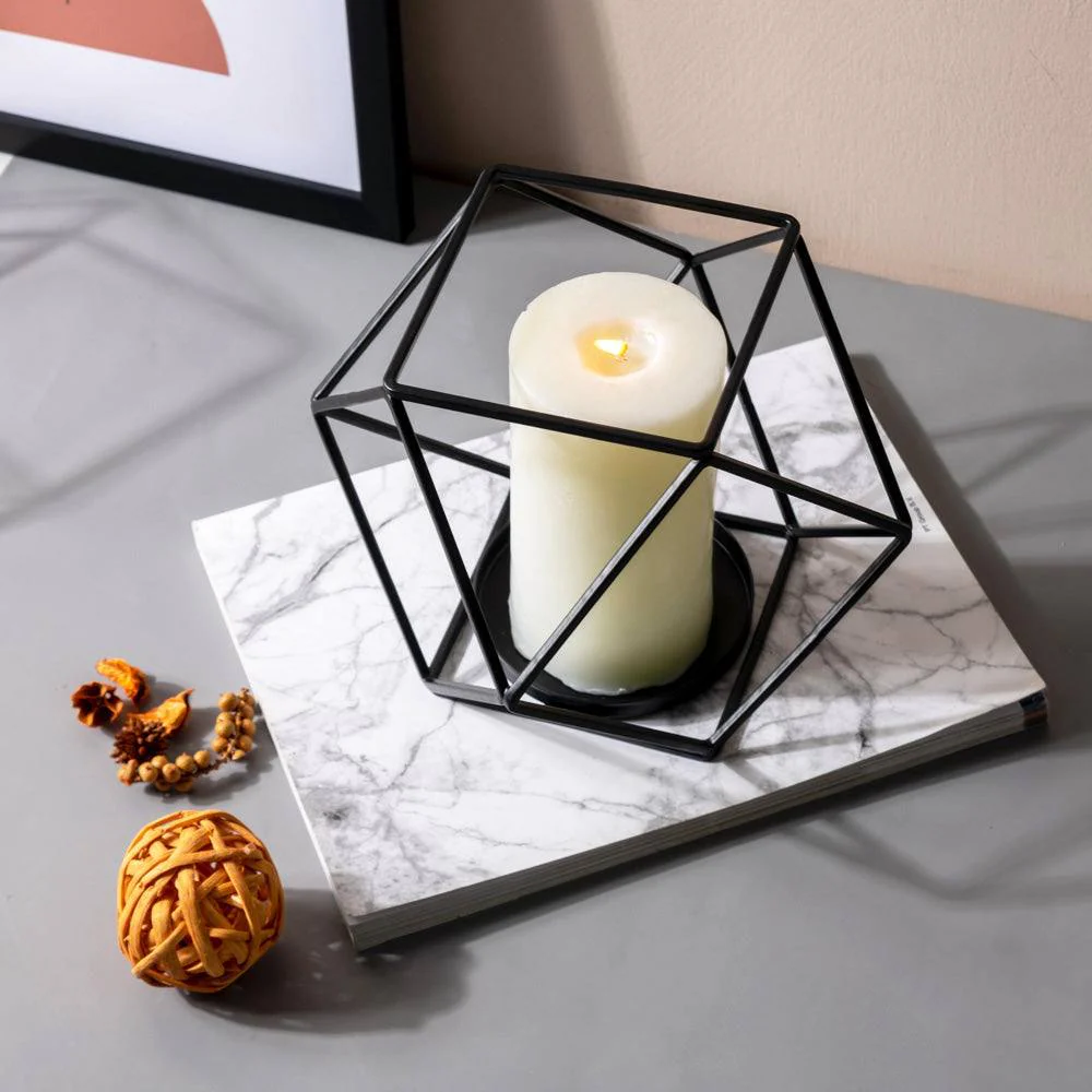 Spectrum Candle Holder - Black - Image 3