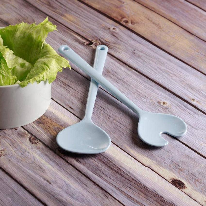Synthesis 2-Pc Salad Server Set - Nordic Blue - Image 4