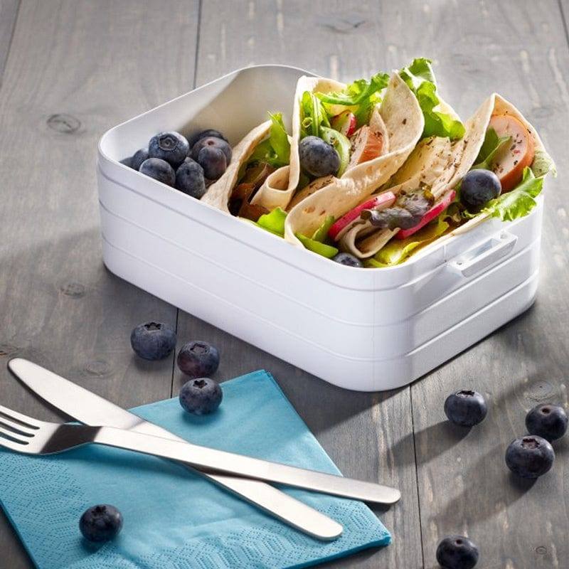 Take A Break Lunch Box Medium - Nordic White - Image 6