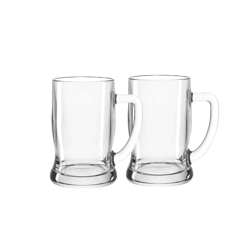 Taverna Beer Mugs 500ml, Set of 2 - Image 3