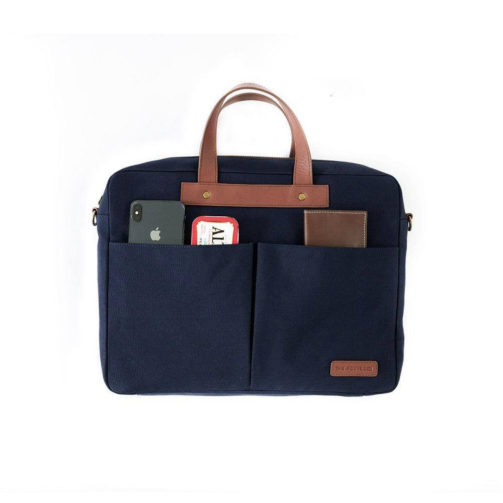 The Arrival Laptop Workbag - Oxford Blue - Image 6