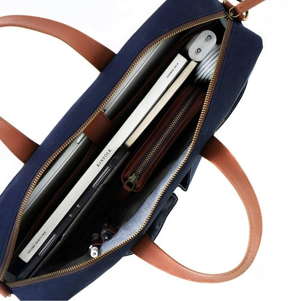 The Arrival Laptop Workbag - Oxford Blue - Image 9