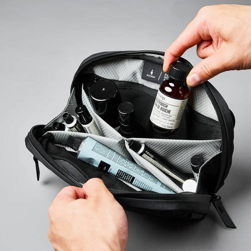 Toiletry Bag - Axoflux Black - Image 7