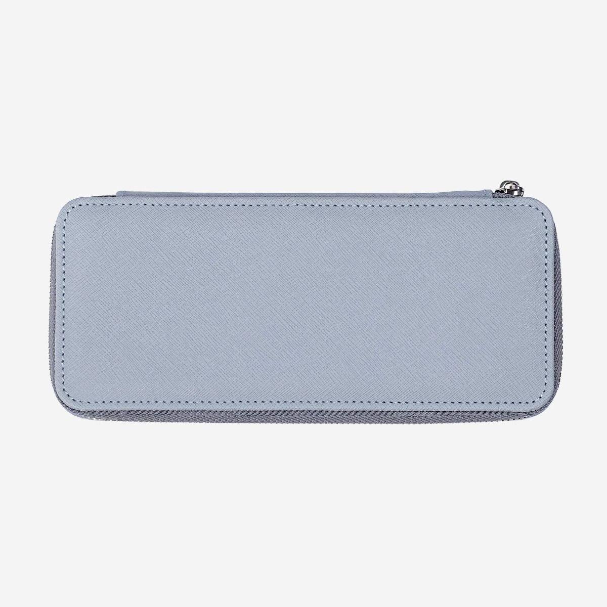 Travel Jewellery Pouch Duo - Dusky Blue - Image 7