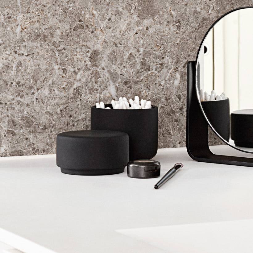 Ume Jar with Lid - Black - Image 7