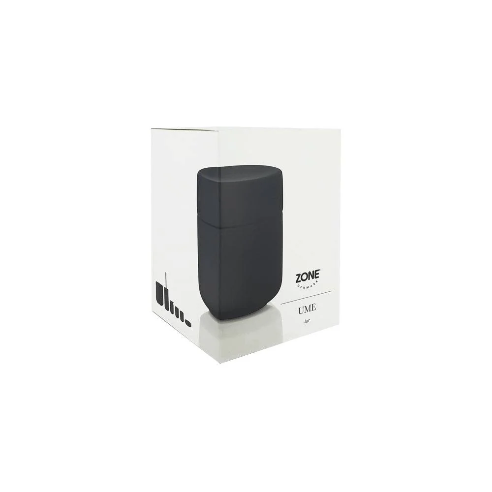 Ume Jar with Lid - Black - Image 8