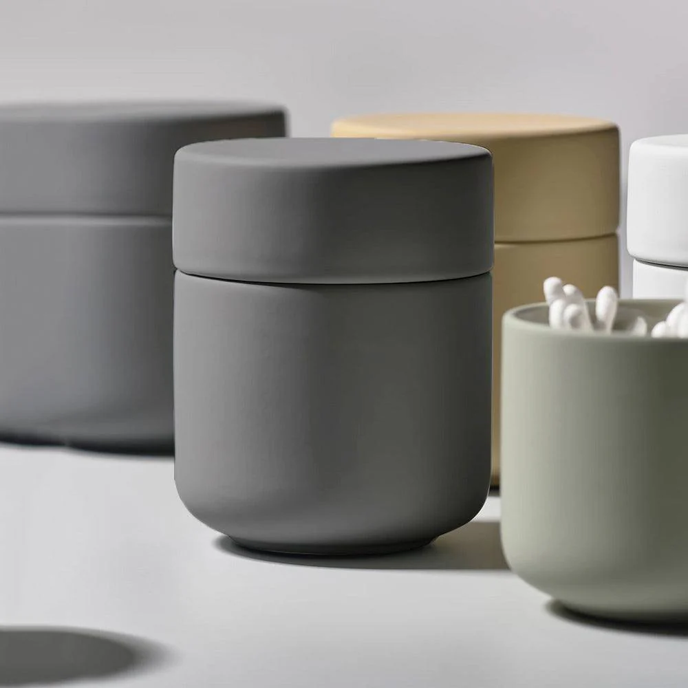 Ume Jar with Lid - Grey - Image 5