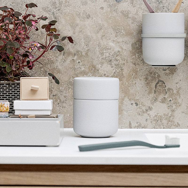 Ume Jar with Lid - White - Image 5